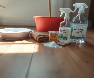 domowe sposoby na mycie drewnianej podłogi
